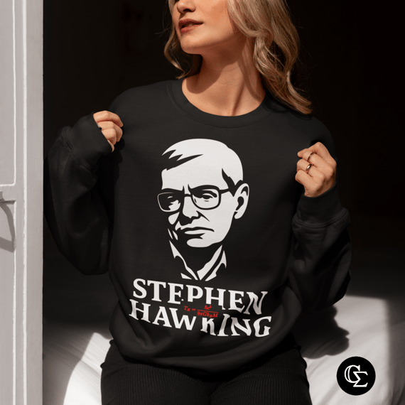STEPHEN HAWKING 2 - FRENTE [MOLETOM UNISSEX]