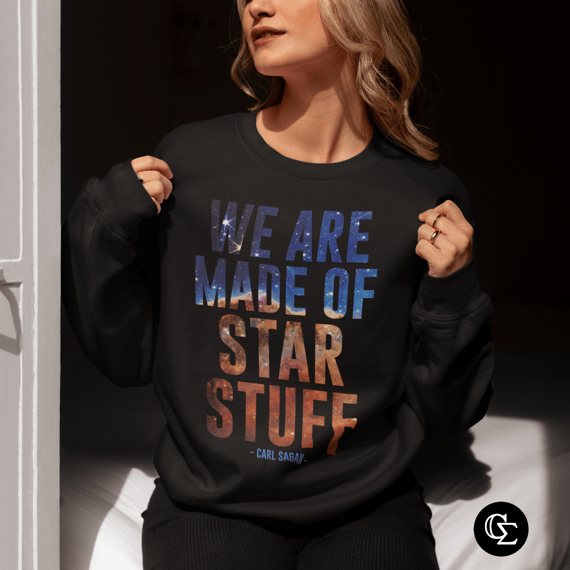 WE ARE MADE OF STAR STUFF 1 [MOLETOM UNISSEX]