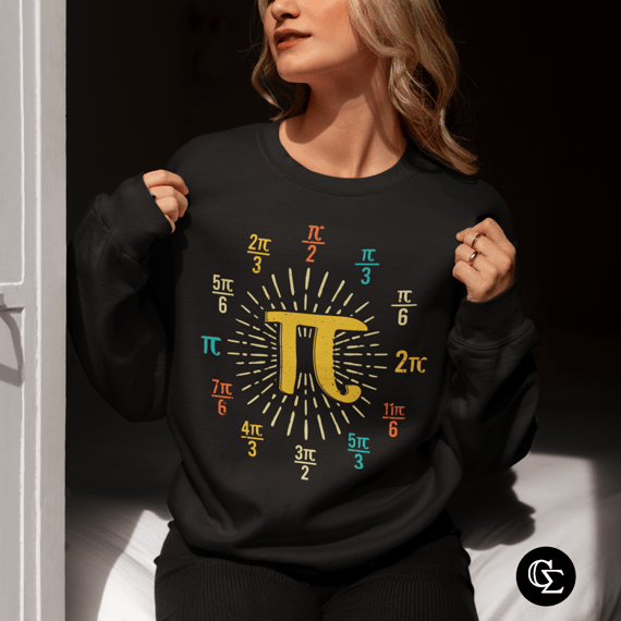 CÍRCULO DE PI [MOLETOM UNISSEX]