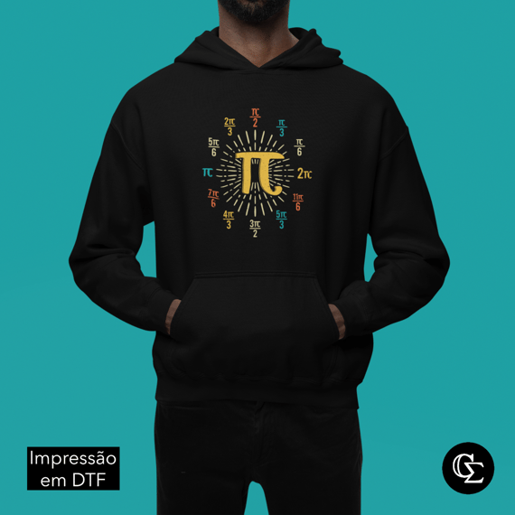 CÍRCULO DE PI [MOLETOM CANGURU]
