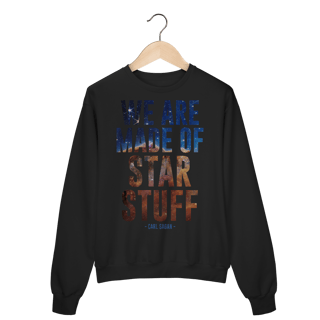 Nome do produtoWE ARE MADE OF STAR STUFF 1 [MOLETOM UNISSEX]