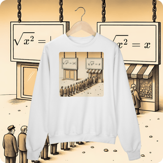 Nome do produtoRAIZ QUADRADA DE X [MOLETOM UNISSEX]