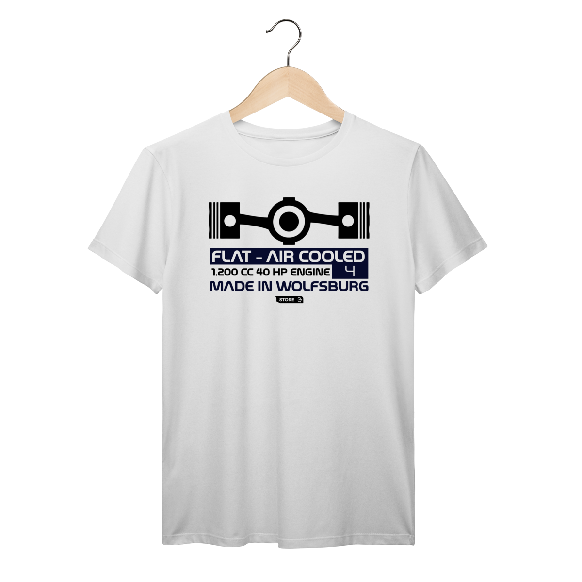 CAMISETA PRIME ✠ FLAT - AIR COOLED 4