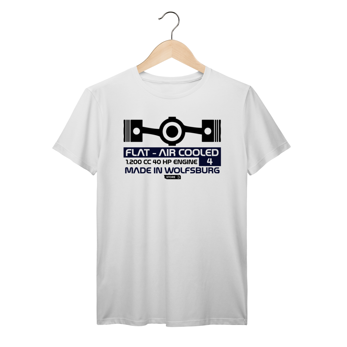 Nome do produto: CAMISETA PRIME ✠ FLAT - AIR COOLED 4