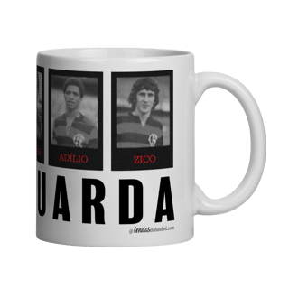 Nome do produto Caneca Velha Guarda Rubro Negra - Flamengo 1981