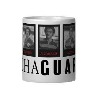 Nome do produto Caneca Velha Guarda Rubro Negra - Flamengo 1981