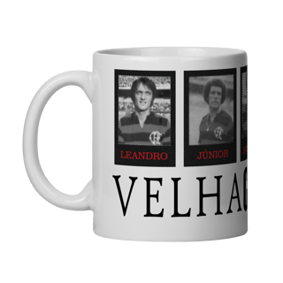 Nome do produto Caneca Velha Guarda Rubro Negra - Flamengo 1981