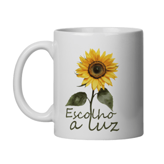 Nome do produto CANECA ESCOLHO A LUZ