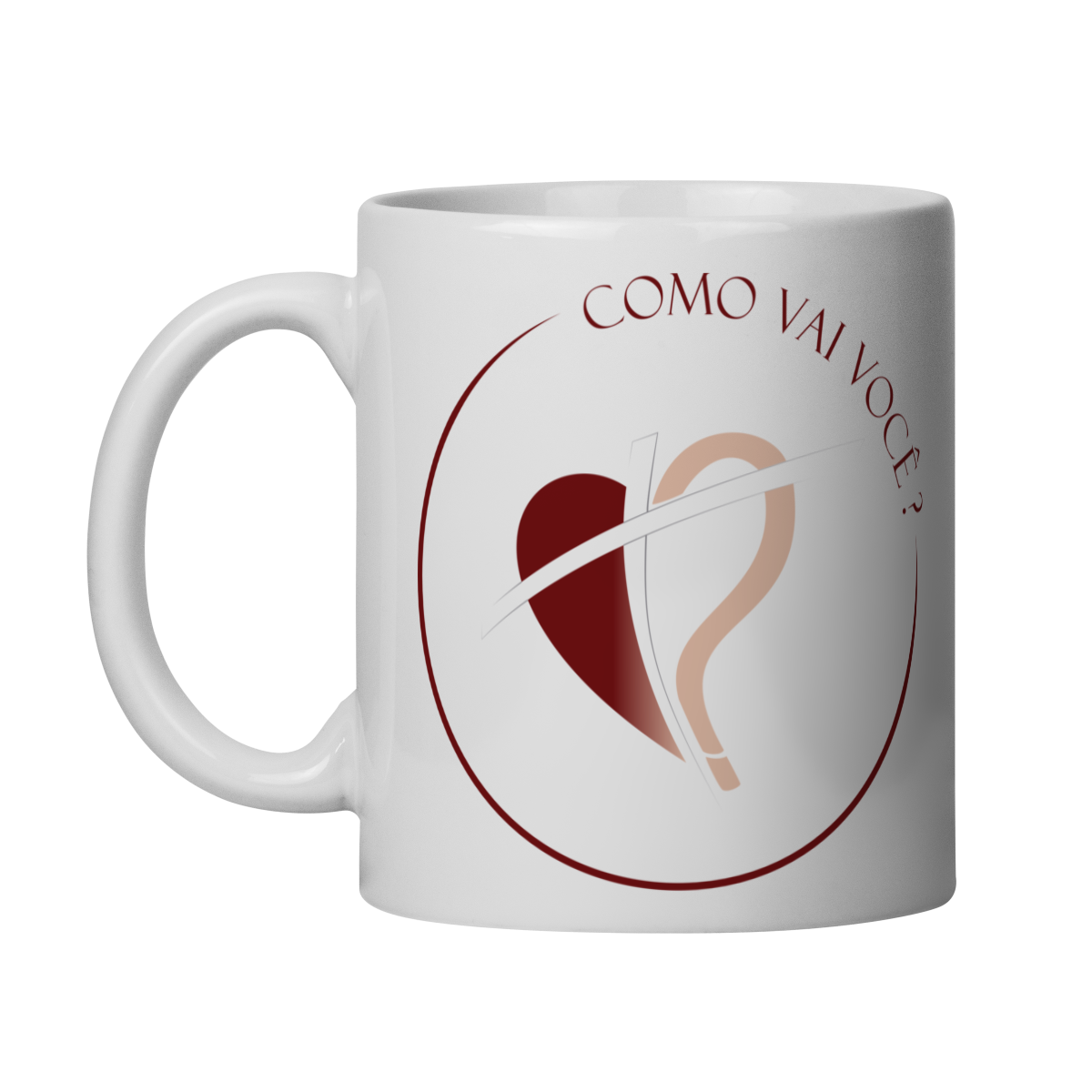 Nome do produto: CANECA - COMO VAI VOCÊ?