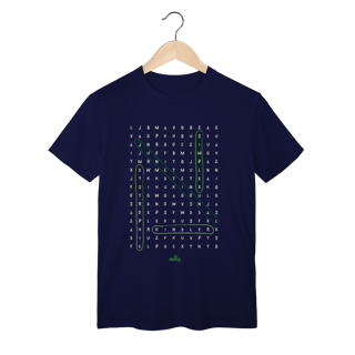 Nome do produto Camiseta Caça-palavras EB