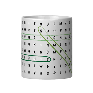 Nome do produto Caneca Caça-palavras EB