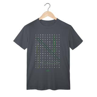 Nome do produto Camiseta Caça-palavras EB