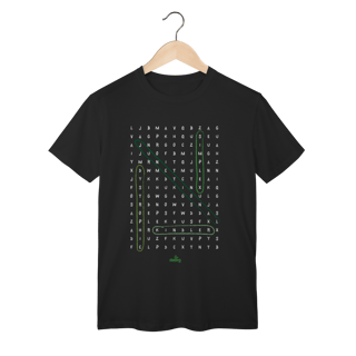 Nome do produto Camiseta Caça-palavras EB