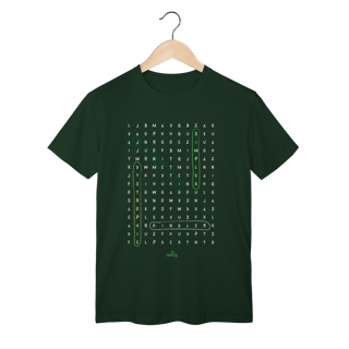 Nome do produto Camiseta Caça-palavras EB