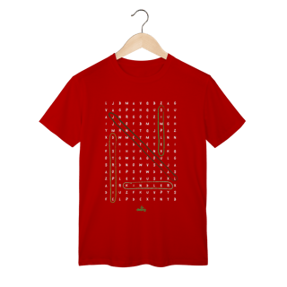 Nome do produto Camiseta Caça-palavras EB