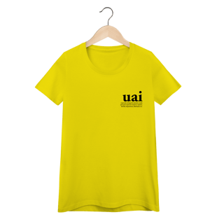 Nome do produto Camiseta Feminina Uai Significado
