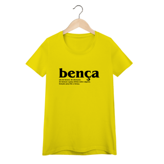 Nome do produto Camiseta Feminina - Bença