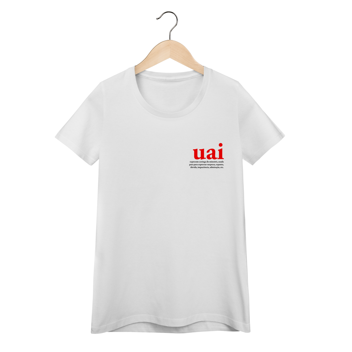 Nome do produto: Camiseta Feminina Uai Significado