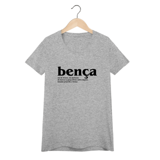 Nome do produto Camiseta Feminina - Bença