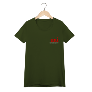 Nome do produto Camiseta Feminina Uai Significado