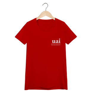 Nome do produto Camiseta Feminina Uai Significado