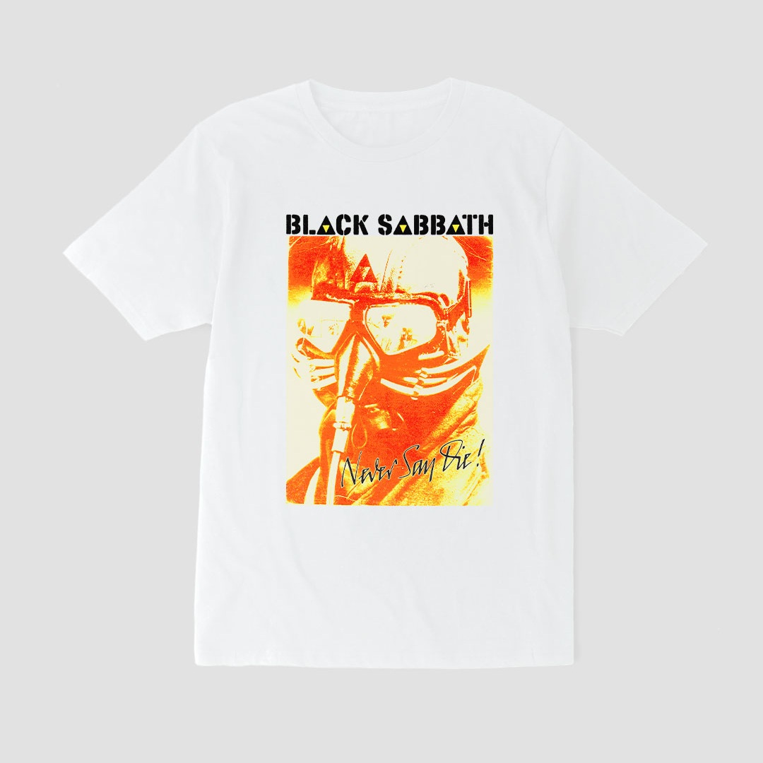 Nome do produto: Camiseta Black Sabbath Never Mind The Gap Co.