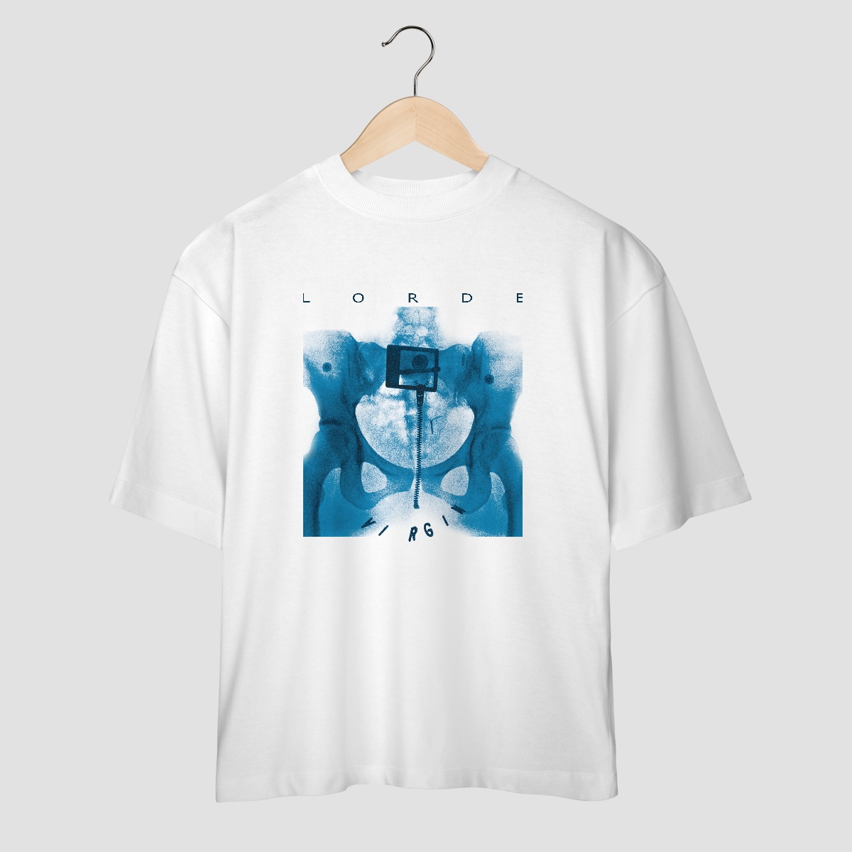 Nome do produto: Camiseta Oversized Lorde Virgin White Mind The Gap Co.