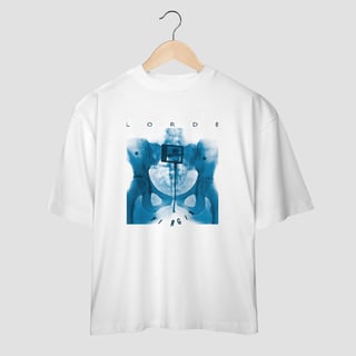 Camiseta Oversized Lorde Virgin White Mind The Gap Co.