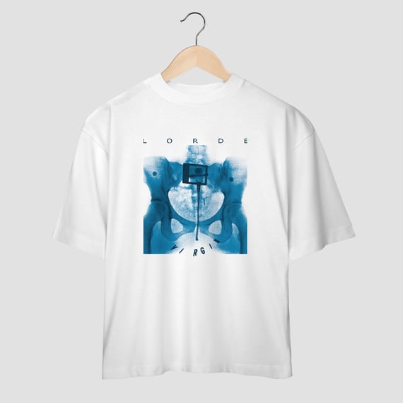 Camiseta Oversized Lorde Virgin White Mind The Gap Co.