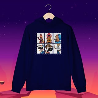 Nome do produto Moletom Canguru Profissões Gamedev