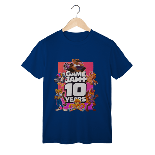 Nome do produto Estampa comemorativa 10 anos de GameJamPlus