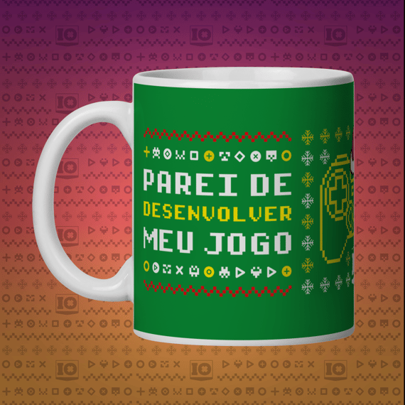 Caneca Natal Dev - Verde