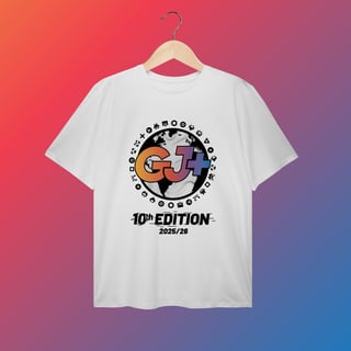 Nome do produto Camiseta Plus Size GameJamPlus 10th Edition