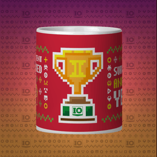 Nome do produto Caneca Survived Another Year - Vermelho