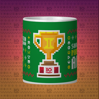 Nome do produto Caneca Sobrevivi Mais Um Ano - Verde