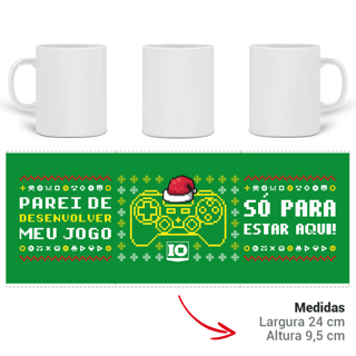 Nome do produto Caneca Natal Dev - Verde