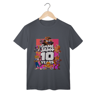Nome do produto Estampa comemorativa 10 anos de GameJamPlus