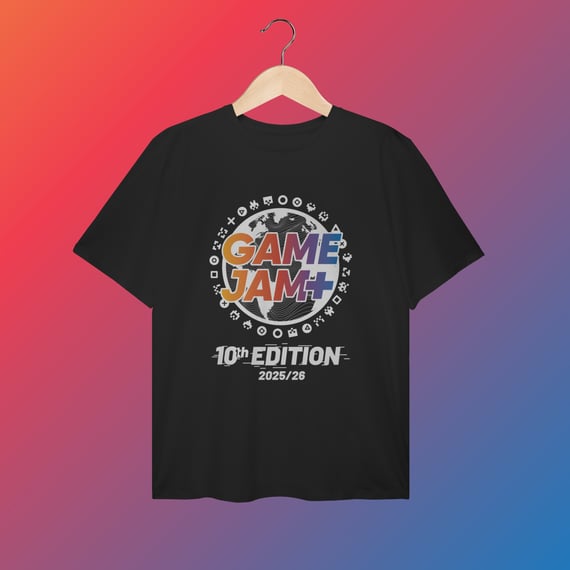 Camiseta Plus Size GameJamPlus 10th Edition
