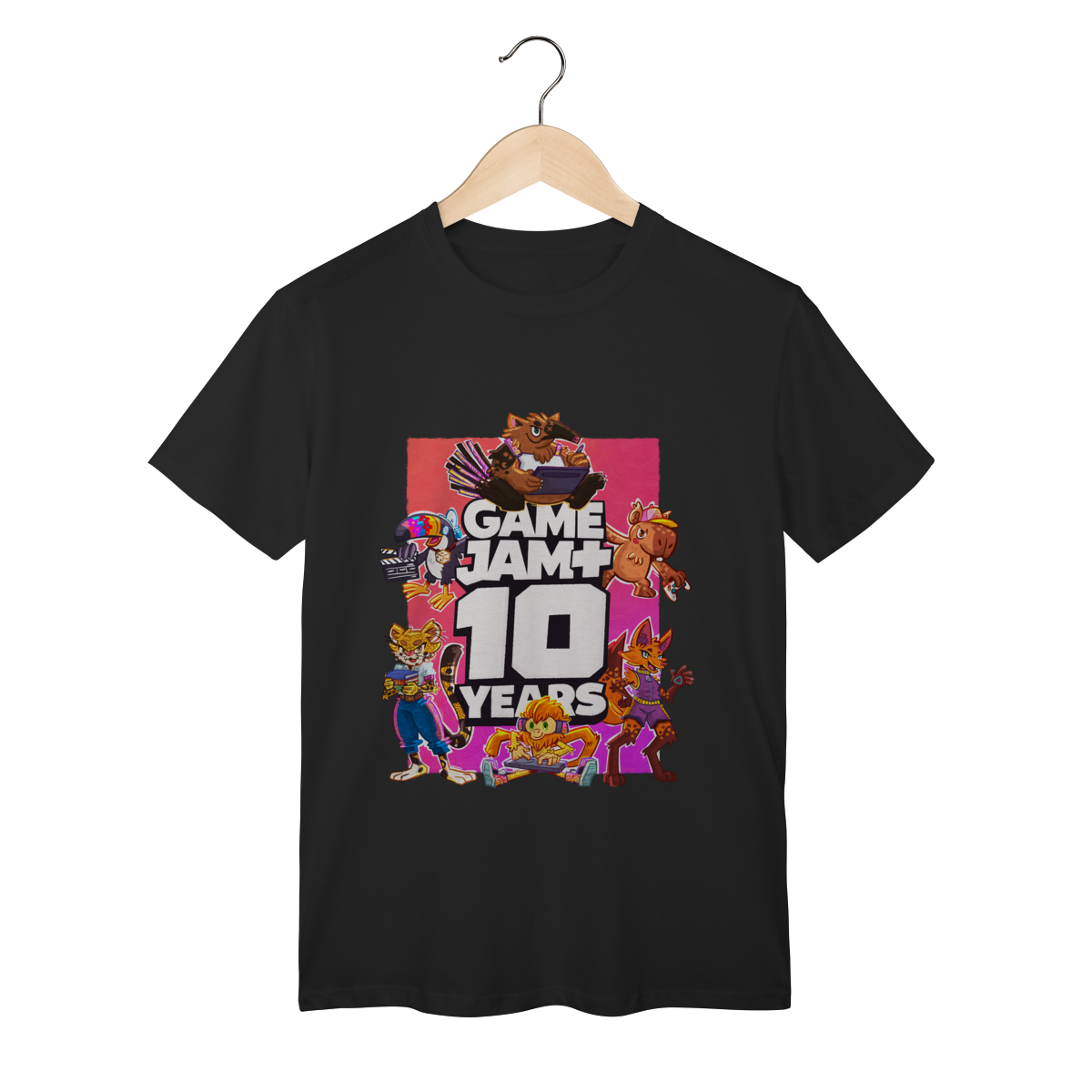 Nome do produto: Estampa comemorativa 10 anos de GameJamPlus