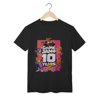 Nome do produto Estampa comemorativa 10 anos de GameJamPlus