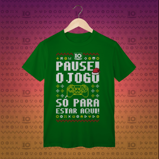 Nome do produto Camiseta Pausa Natalina