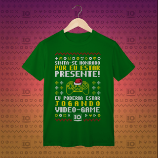 Nome do produto Camiseta Presente Gamer