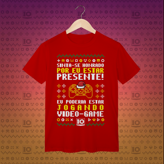 Camiseta Presente Gamer