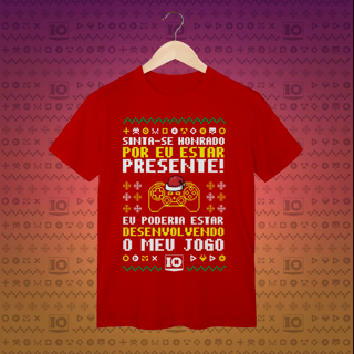 Nome do produto Camiseta Presente Dev