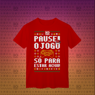 Nome do produto Camiseta Pausa Natalina
