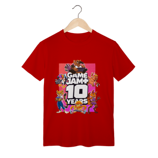 Nome do produto Estampa comemorativa 10 anos de GameJamPlus