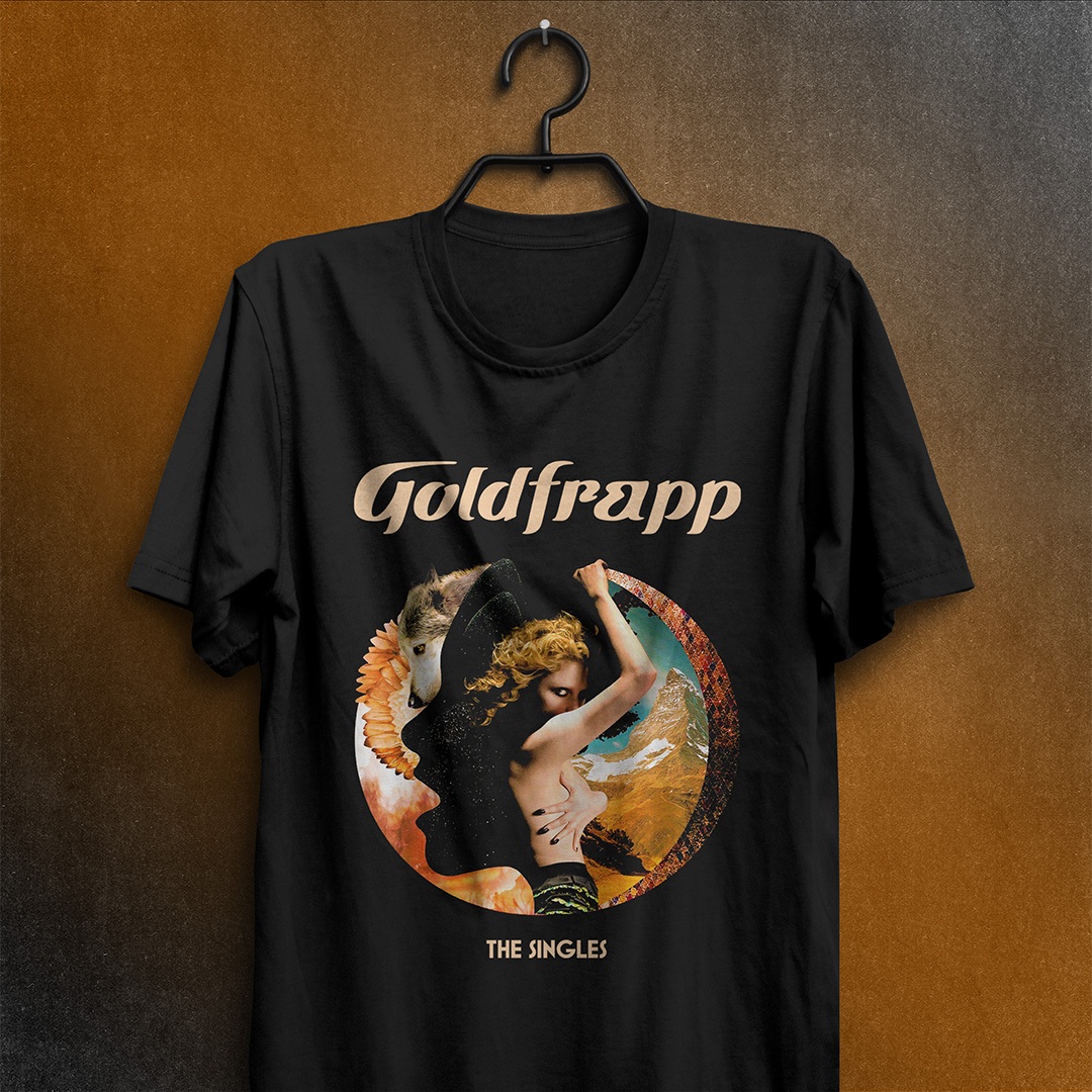 Nome do produto: Camiseta Goldfrapp - The Singles