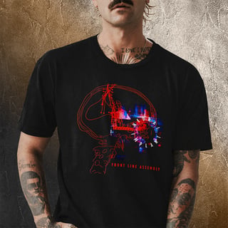 Nome do produto Camiseta Front Line Assembly - Tactical Neural Implant