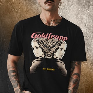 Nome do produto Camiseta Goldfrapp - Felt Mountain
