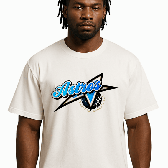 Camiseta Oversized Astros Basketball